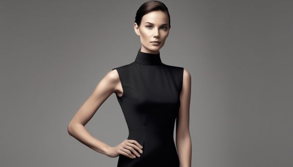Comment choisir une robe noire à col qui met en valeur votre silhouette