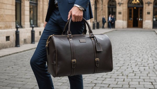 Sacoche de luxe pour homme : alliez style et praticité